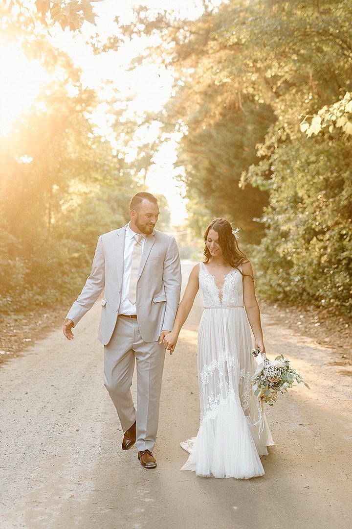 Maggie and Tyler’s ‘Simple Bohemian Elegance’ North Carolina Wedding by Samantha Brooke Photography