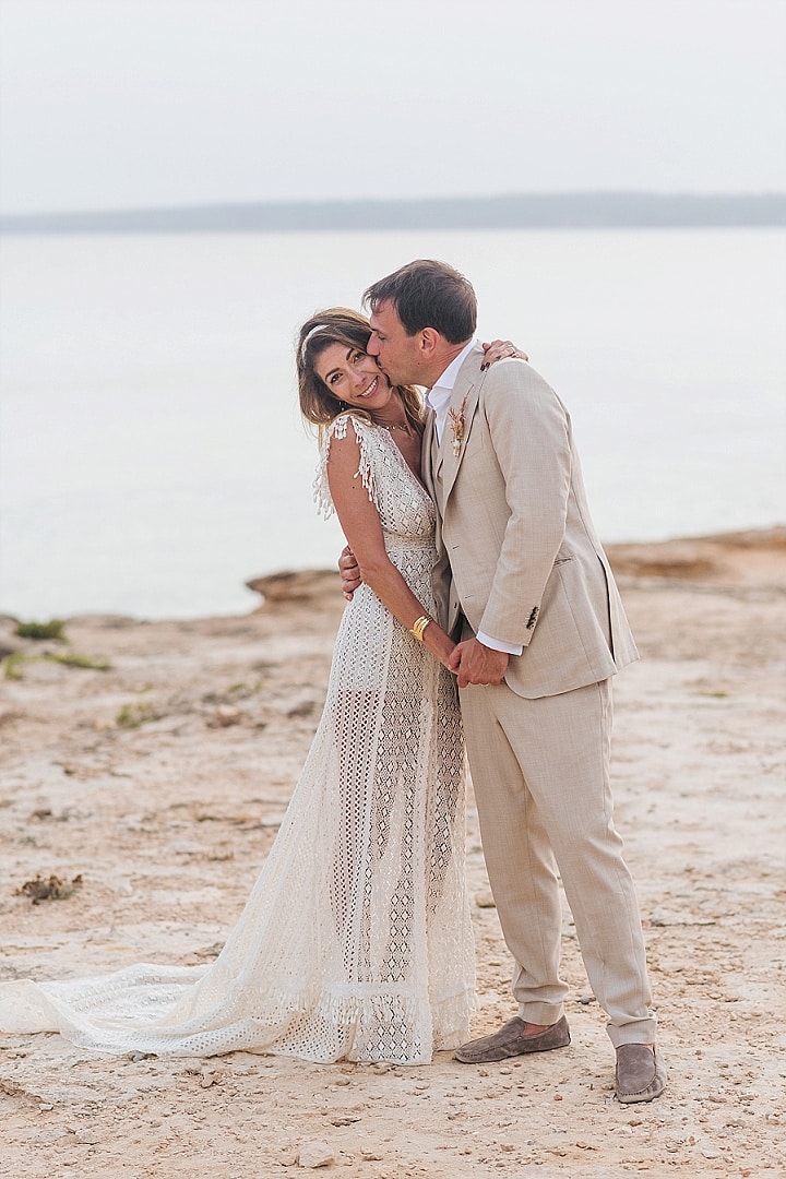 Silvia and Daniele’s Balearic Boho Beach Wedding in Formentera 