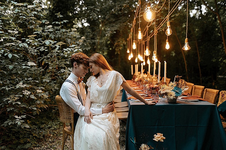 Francesca and Manuele’s Intimate Modern Day Forest Wedding in Italy by Martina Boggian 