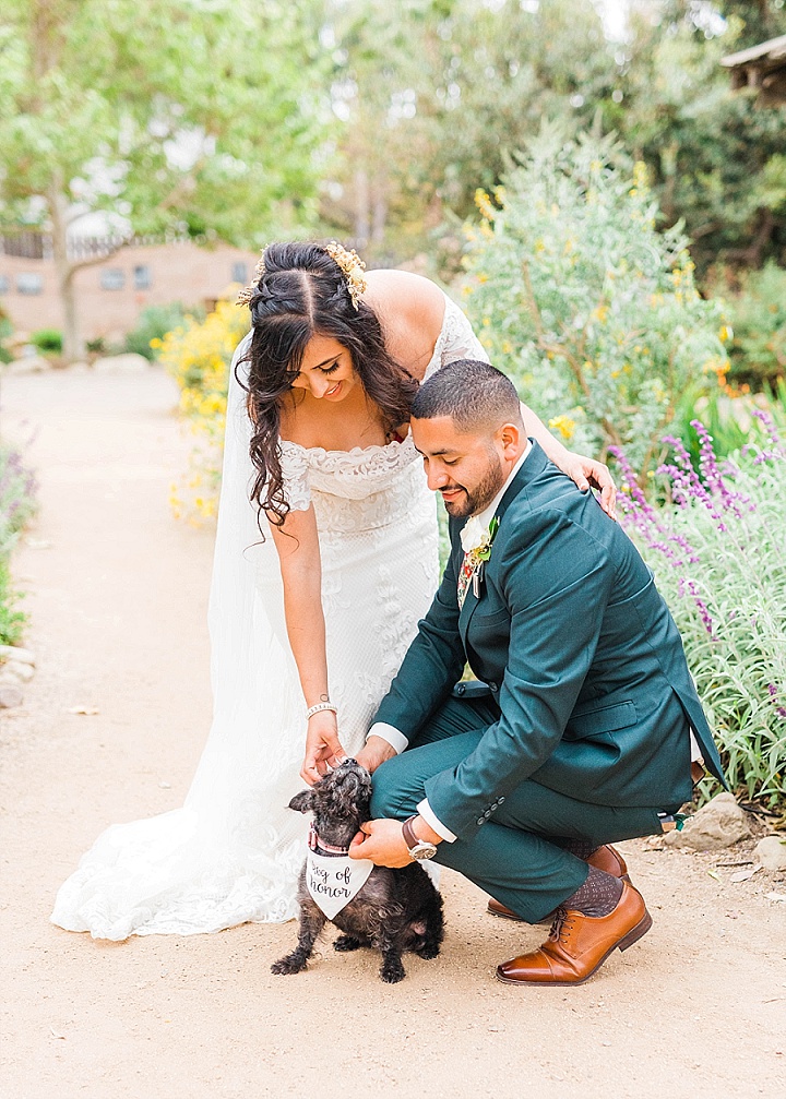 Shirley and Ron’s ‘Tropical Boho with Gold Pineapple Accents’ California Wedding by Ella Merrill Photography