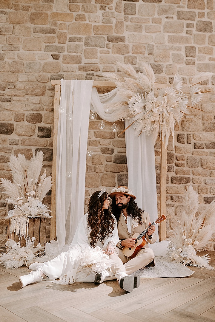 Winter Boho' Free Spirted Winter Wedding Inspiration - Boho Wedding Blog