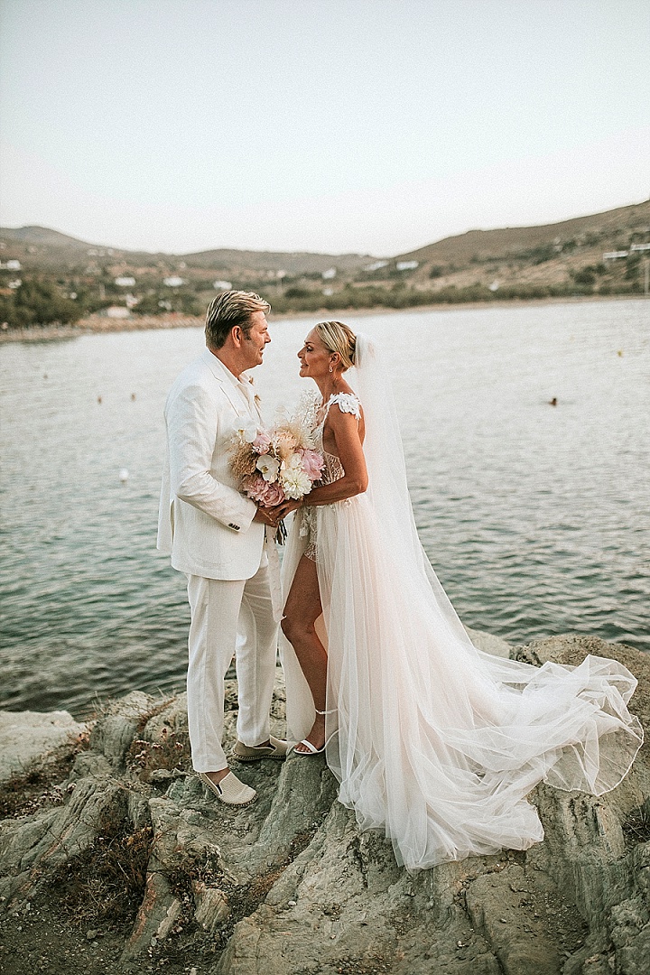 Rallio and Walter's 'Boho Lux' Greek Wedding with Light Earthy