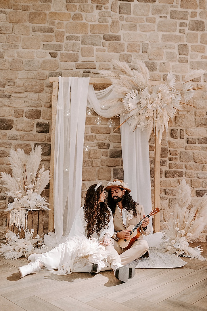 Mini wedding boho 2025